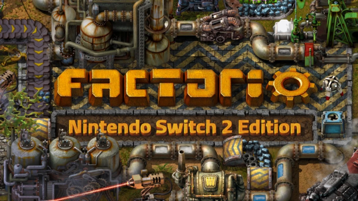 Factorio выходит на Nintendo Switch 2 с масштабными улучшениями Factorio выходит на Nintendo Switch 2 с масштабными улучшениями