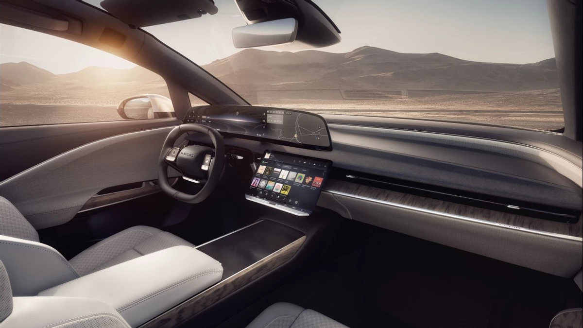 Компания Uber представила роботакси на базе Lucid Gravity на выставке CES 2026 Компания Uber представила роботакси на базе Lucid Gravity на выставке CES 2026