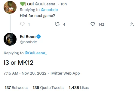 Следующей игрой NetherRealm станет либо Injustice 3, либо Mortal Kombat 12 Следующей игрой NetherRealm станет либо Injustice 3, либо Mortal Kombat 12