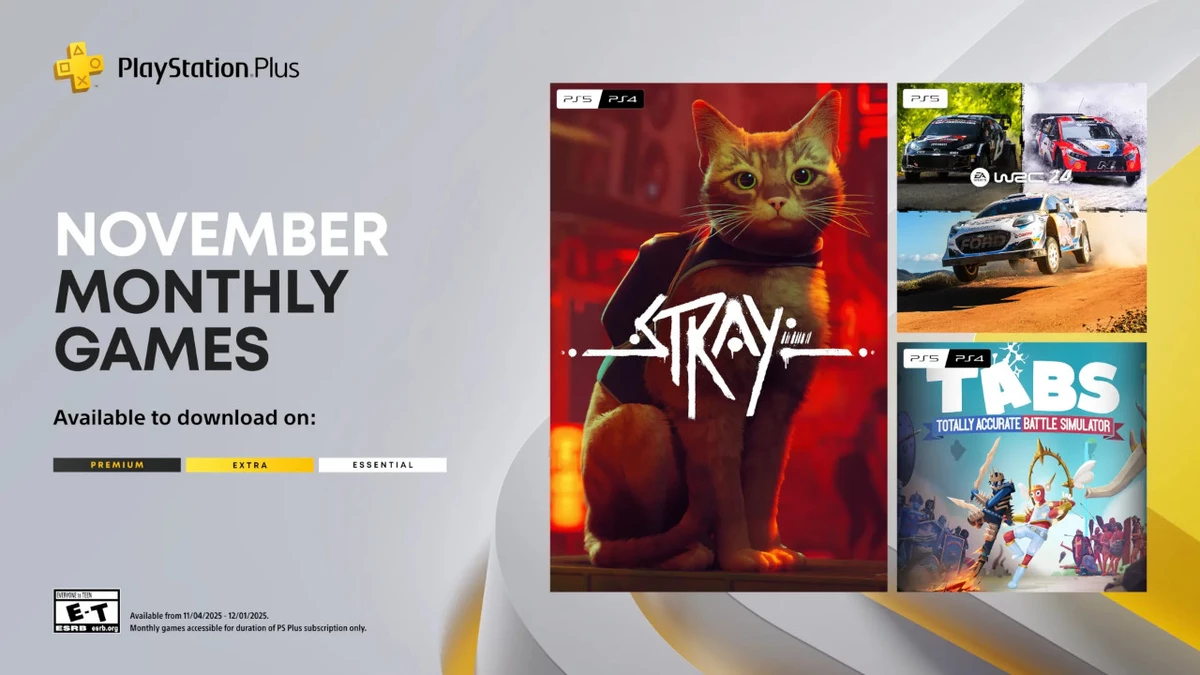 В ноябре Sony расщедрится на Stray для подписчиков PlayStation Plus