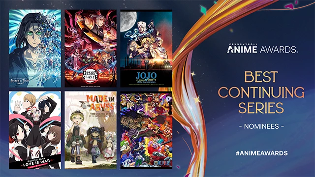 Объявлены номинанты на Crunchyroll Anime Awards Объявлены номинанты на Crunchyroll Anime Awards