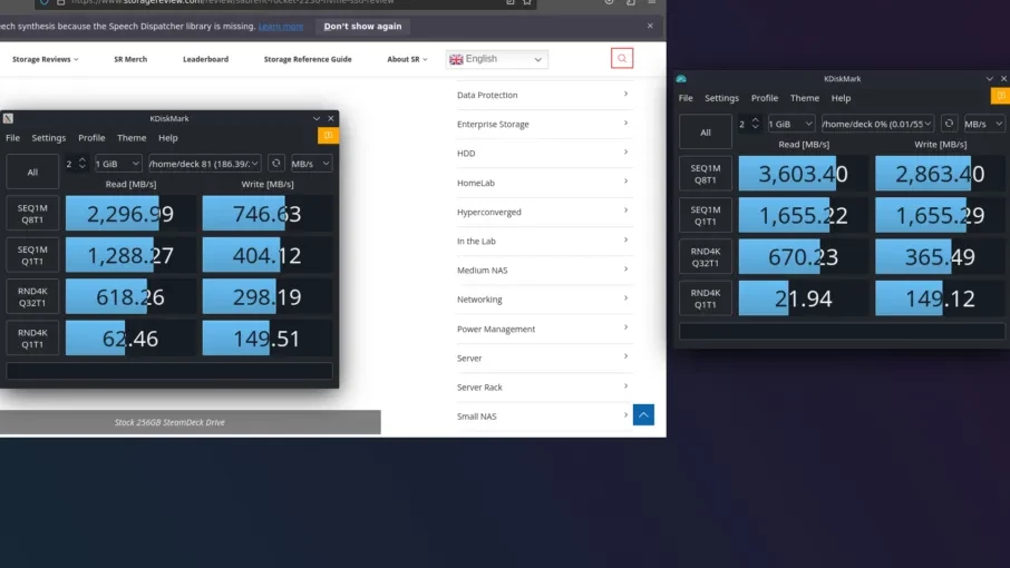 Памяти много не бывает. В Steam Deck установили SSD на 61 терабайт Памяти много не бывает. В Steam Deck установили SSD на 61 терабайт