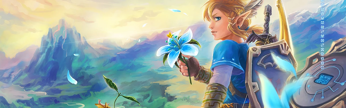 The Legend of Zelda Breath of the Wild - Корейские художники превратили игру в аниме The Legend of Zelda Breath of the Wild - Корейские художники превратили игру в аниме