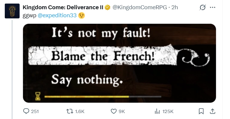 Kingdom Come: Deliverance 2 осталась без наград на The Game Awards 2025 Kingdom Come: Deliverance 2 осталась без наград на The Game Awards 2025