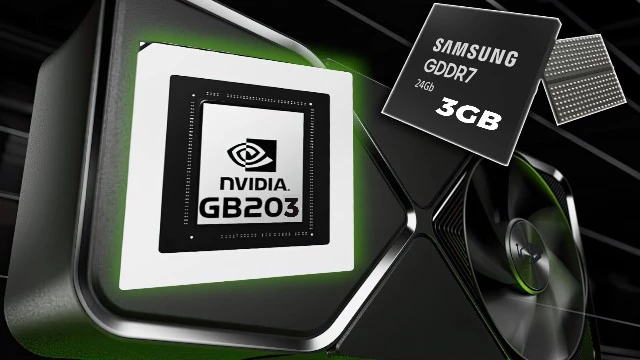 Samsung начала массовое производство 3-гигабайтных чипов GDDR7-памяти
