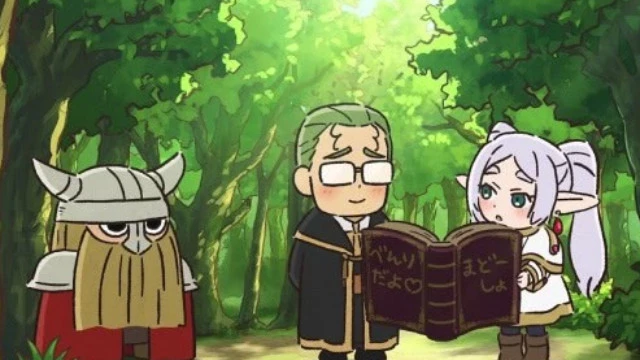 Вслед за основным сериалом продолжилось и мини-аниме «Провожающая в последний путь Фрирен: Магия»