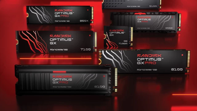 Sandisk представила бренд SSD Optimus — WD BLACK и Blu ушли в историю