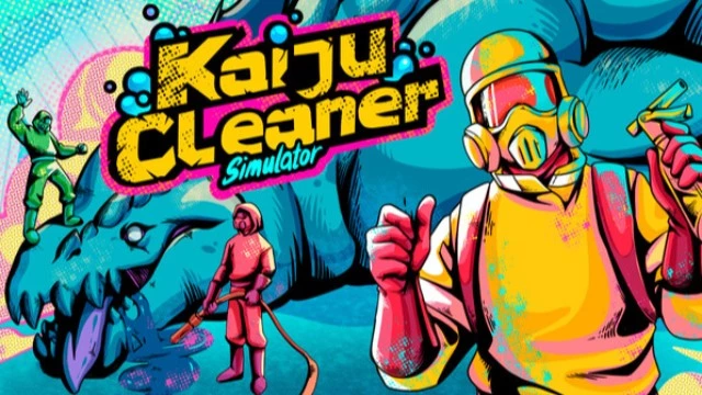 Kaiju Cleaner Simulator — Премьера анонсирующего трейлера безумного кооперативного симулятора! 