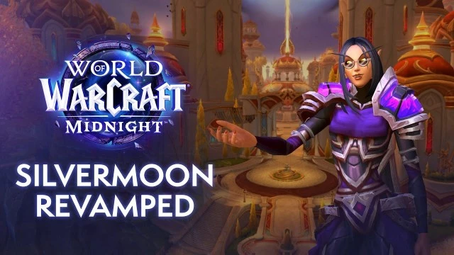 Продемонстрирован обновленный облик Луносвета в World of Warcraft Midnight в новом видео