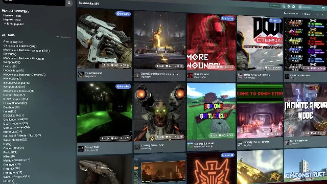 DOOM Eternal с модами теперь официально доступна в Steam
