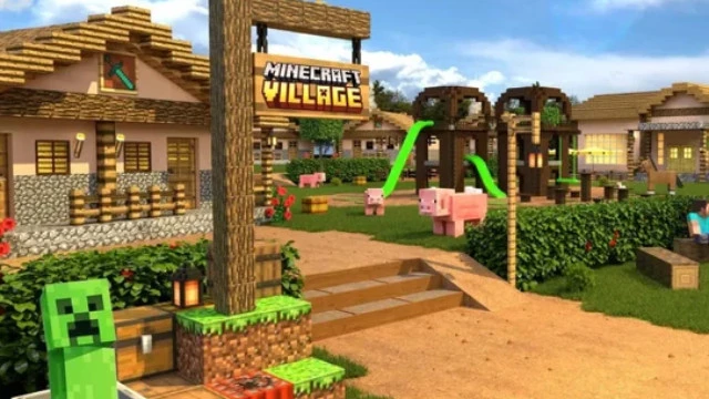 Minecraft получит реальное воплощение в формате тематических парков