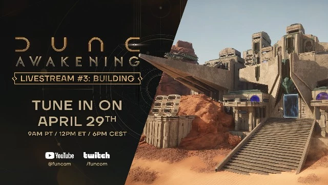 Разработчики Dune: Awakening раскрывают детали строительства и крафтинга в новом стриме