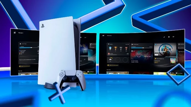 Sony подарила владельцам PS5 праздничный зимний мотив для главного меню