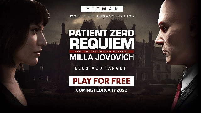 Мила Йовович в феврале бросит вызов лысому из HITMAN World of Assassination 