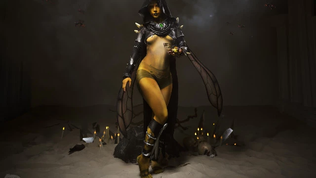 Очень круто: шикарный косплей на Ди'Вору из Mortal Kombat X от Raccoon Jeffree