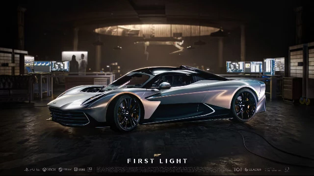 Бонд и его машина: авторы 007 First Light показали вооруженную Aston Martin Valhalla