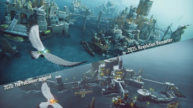 В Steam вышел ремастер игры The Falconeer