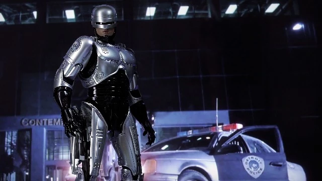 В Детройте установили бронзовую статую Робокопа