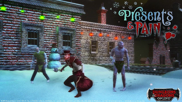 Авторы MMORPG Dungeons and Dragons Online приготовили для игроков подарки и... боль