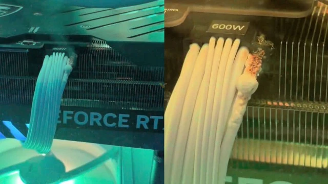 MSI GeForce RTX 4090 задымилась прямо во время стрима