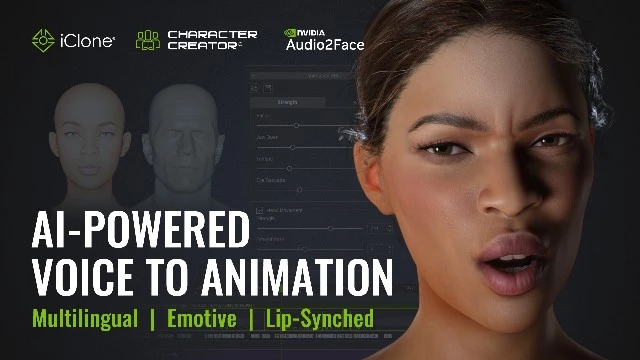 Революционная технология от NVIDIA Audio2Face теперь доступна всем