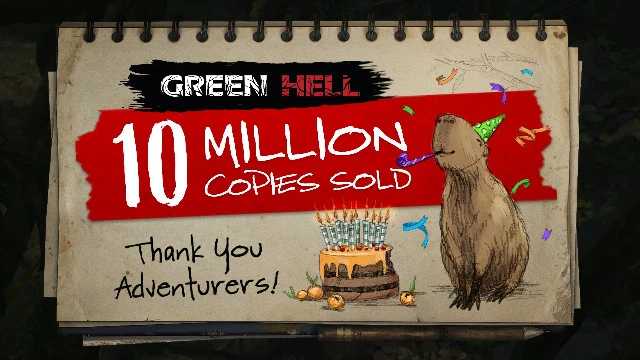 Выживалку Green Hell купили 10 миллионов раз