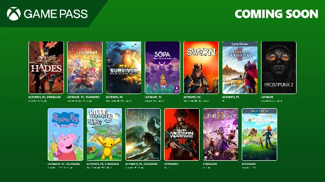 В сентябре Game Pass пополнится Hades, Frostpunk 2, Visions of Mana и не только