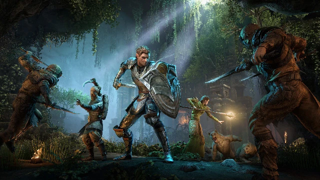 В The Elder Scrolls Online вышло обновление с подземельями и плавающими маунтами