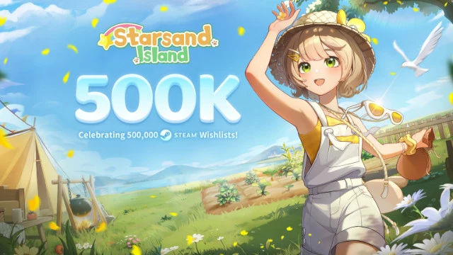 Уютная Starsand Island добавлена в 500 тысяч списков желаемого в Steam