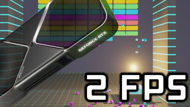 Этот бенчмарк на базе Raymarching «уничтожает» RTX 5090 даже в 480p