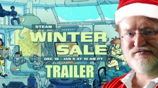 Опубликован трейлер зимней распродажи в Steam с играми, на которые стоит ожидать скидки