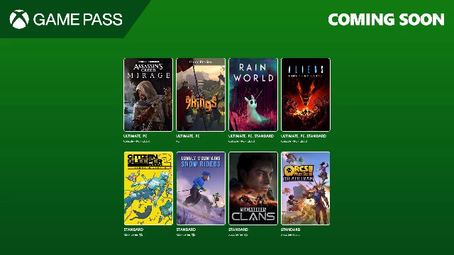 Game Pass в августе: Assassin's Creed Mirage и Aliens: Fireteam Elite на вход, Anthem на выход