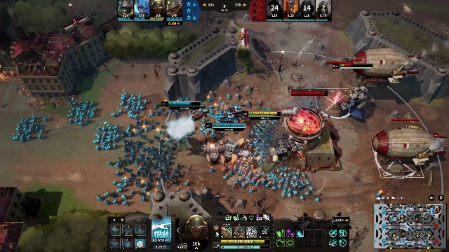 Полноценный геймплейный трейлер MOBA March of Giants от Amazon