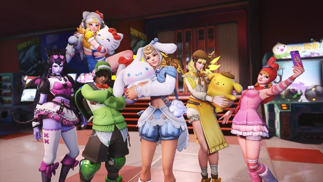 Overwatch показала трейлеры коллаборации с брендом Hello Kitty & Friends