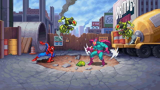 Много игрового процесса MARVEL Cosmic Invasion с Паучком, Росей, Кэпом и ЖЧ, а еще трейлер по случаю релиза