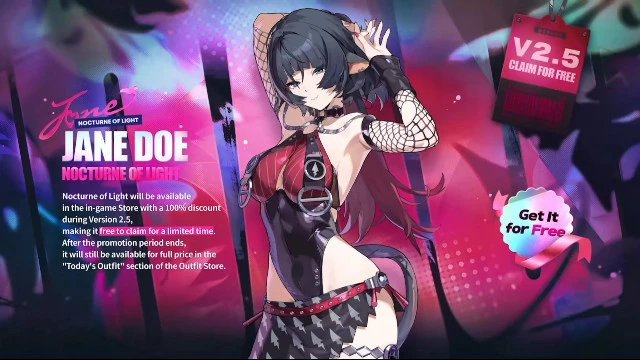 Авторы Zenless Zone Zero превращают свою игру в 18+: у нового образа Джейн Доу прорисованы волосы в интимной зоне