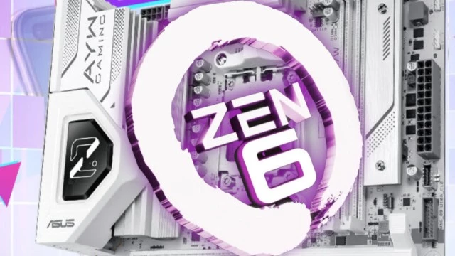 ASUS подтверждает поддержку процессоров AMD Zen 6 в материнских платах B850