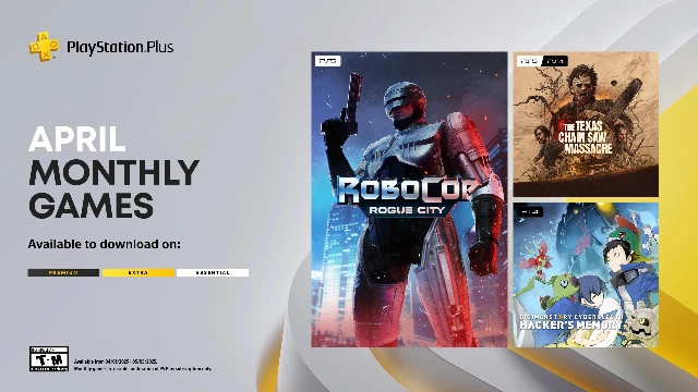 В апреле подписчикам PlayStation Plus подадут RoboCop: Rogue City, приправленную дигимонами